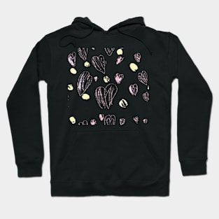 Heart doodles so cute Hoodie